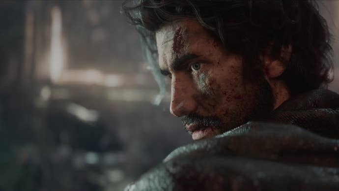 Extreme close up of Verso side profile from Expedition 33