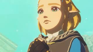 Close up of Zelda from Hyrule Warriors: Age of Imprisonment trailer