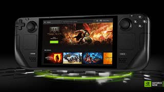 GeForce Now App running on a Steam Deck.