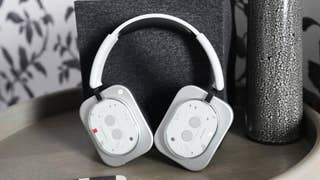 Nothing Headphone (1) resting against speaker