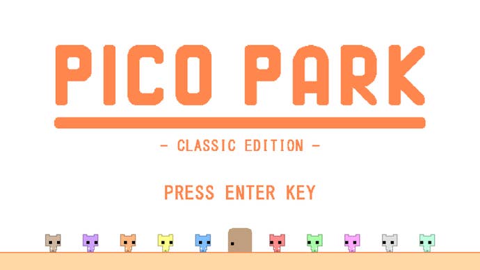 Pico Park Classic Edition title screen