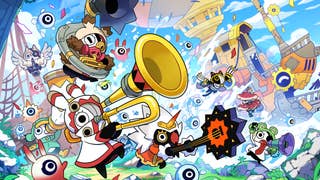Key artwork for Ratatan showing multiple cartoon creatures with one playing a trombone