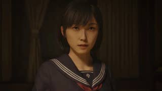 A close up of Hinako from Silent Hill f.